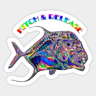 Kitch and release Sticker